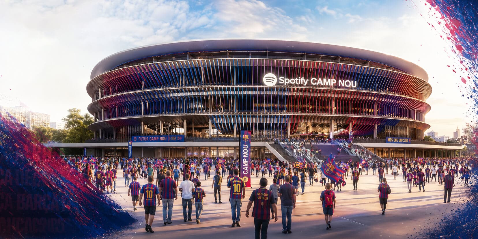 camp nou banner