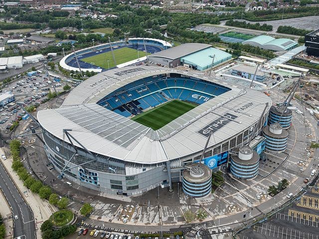 etihad stadium banner